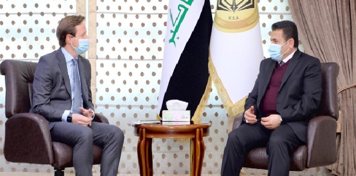 الأعرجي وهيكي يبحثان التعاون الأمني بين العراق وبريطانيا