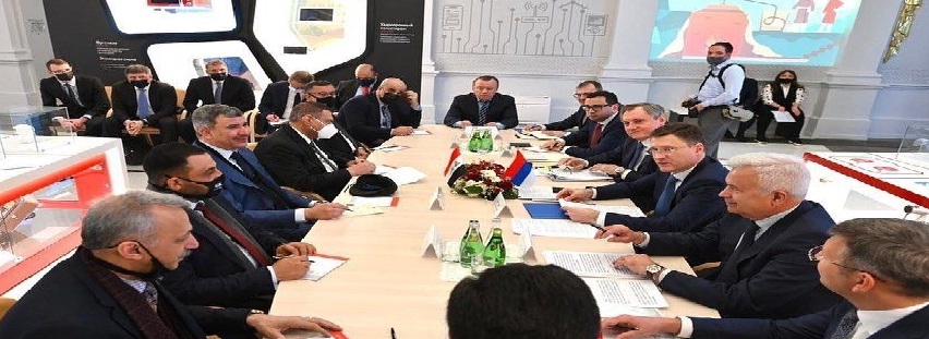 العراق وروسيا يبحثان تعزيز العلاقات الثنائية بين البلدين