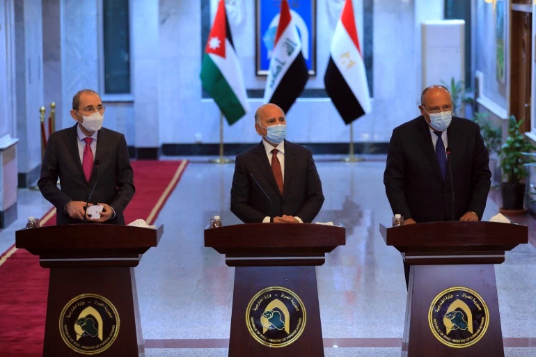 العراق ومصر والأردن يؤكدون على أهمية الحفاظ على الأمن القومي العربي