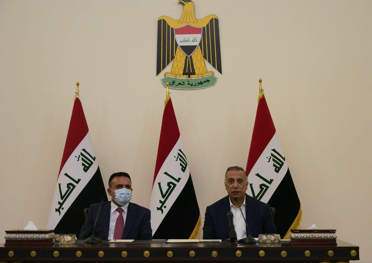 الكاظمي:العراق سيتخلص من الكورونا تحت وزير الصحة الصدري!!