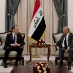 صالح ومكغورك يبحثان تعزيز أمن واستقرار العراق
