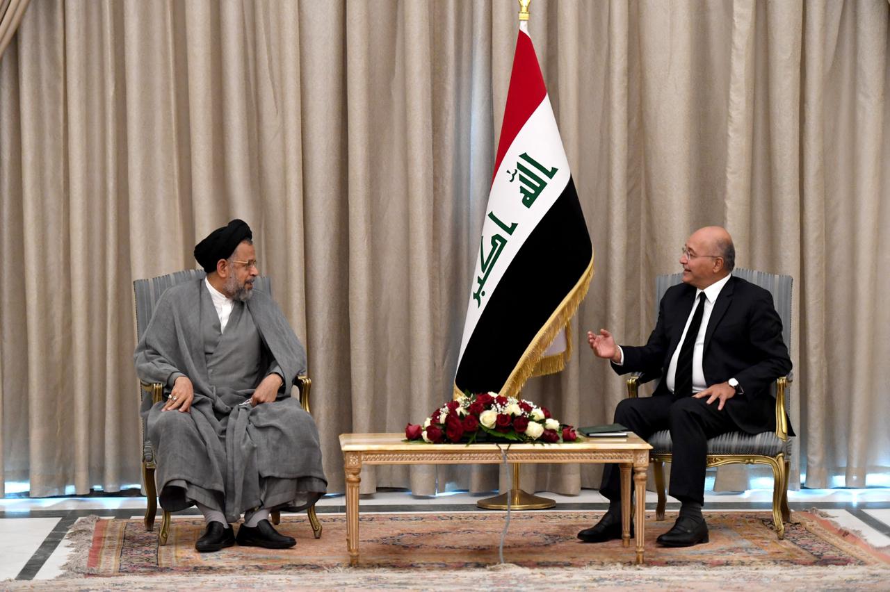 صالح والحلبوسي لم يتطرقا مع علوي عن قطع إيران المياه عن العراق