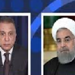 روحاني للكاظمي: أمن العراق من أمن إيران وبلاده خراب البلاد والعباد