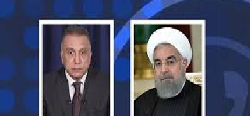 روحاني للكاظمي: أمن العراق من أمن إيران وبلاده خراب البلاد والعباد