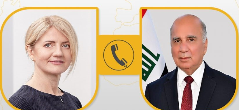 العراق وإستونيا يؤكدان على تعزيز العلاقات بينهما