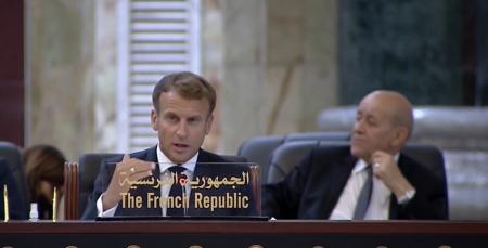 ماكرون:فرنسا ستبقى ملتزمة بدعم العراق ودعم القوات العراقية