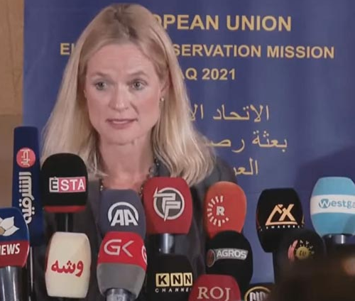 الاتحاد الأوروبي:الهدف من حضورنا في العراق لمنح الناخب العراقي الثقة بنزاهة الانتخابات