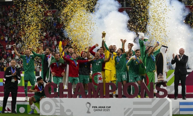 لأول مرة ..الجزائر بطل كأس العرب 2021