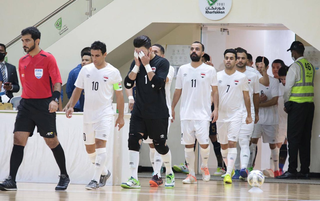 العراق في المجموعة الثانية لتصفيات كأس آسيا لكرة الصالات 2022