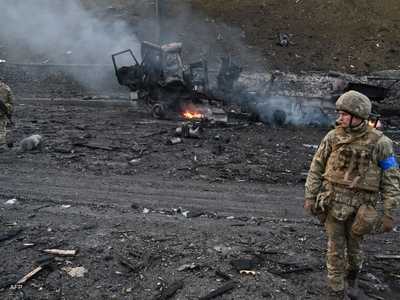 معارك وانفجارات ضخمة داخل العاصمة كييف