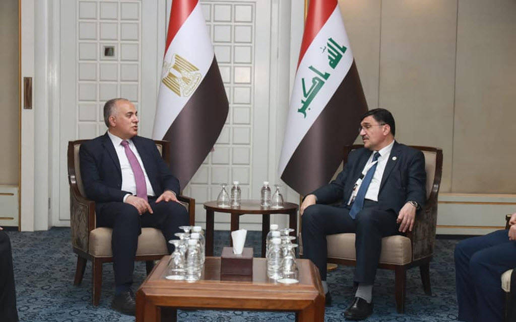 تعاون بين العراق ومصرفي مجال الموارد المائية