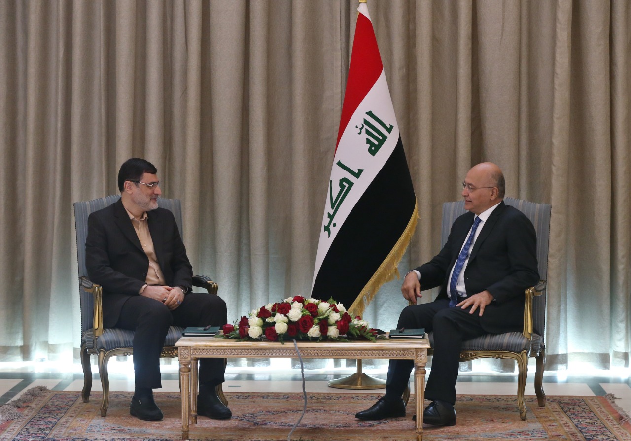 صالح يؤكد على تعزيز العلاقات وتفعيل الإتفاقيات مع إيران!