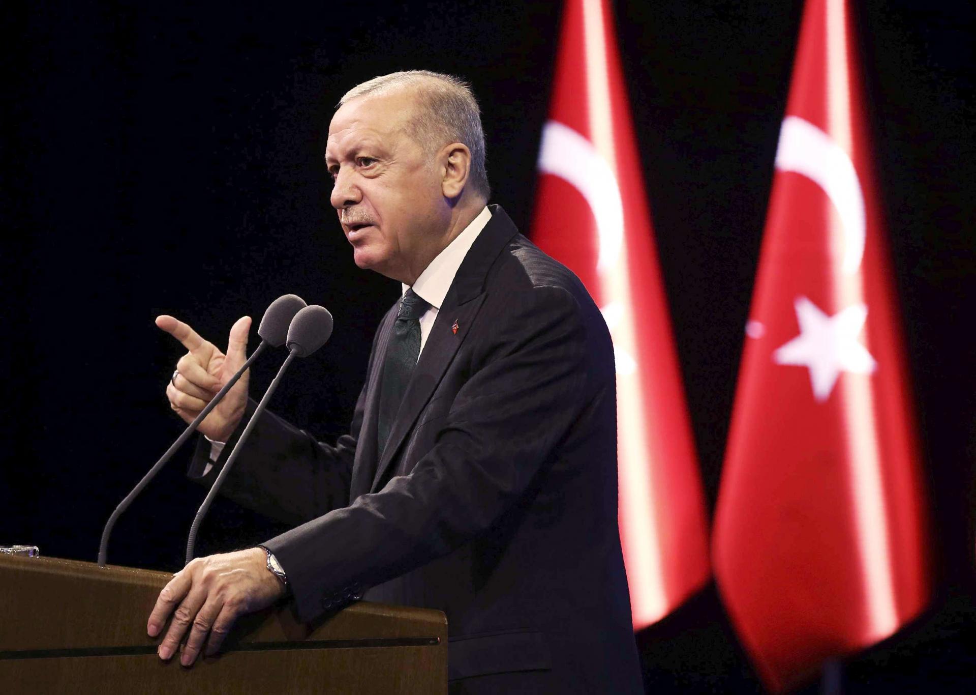 أردوغان:عملياتنا العسكرية في شمال العراق لن تتوقف
