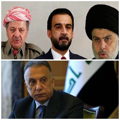 حزب بارزاني:التحالف الثلاثي مع تجديد الولاية الثانية للكاظمي