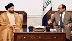 المالكي والحكيم يؤكدان على تشكيل حكومة توافقية