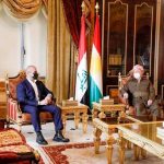 اجتماع رئيسي حزبي بارزاني والطالباني للخروج بموقف موحد تجاه حل البرلمان والانتخابات المبكرة