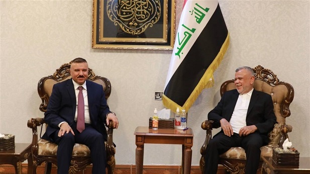 العامري يلتقي مرشحه لوزارة الداخلية