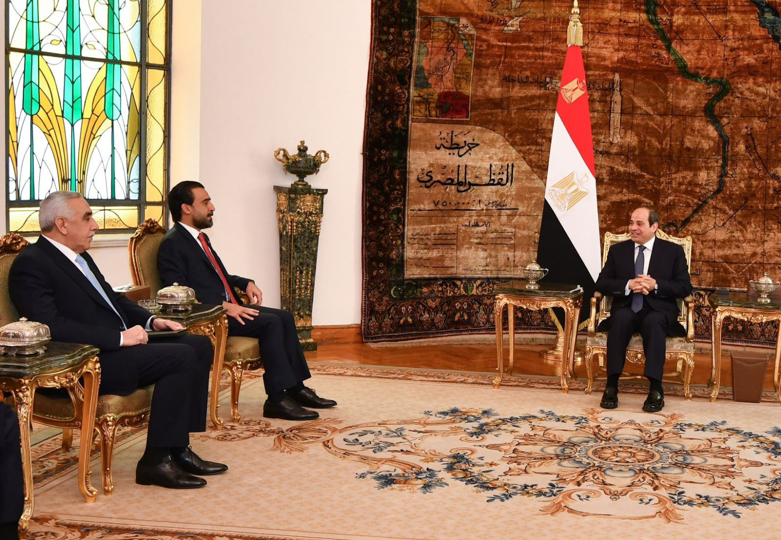 السيسي يؤكد على تفعيل آلية التعاون بين العراق ومصر والأردن