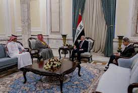 العراق والسعودية يؤكدان على تعزيز العلاقات بين البلدين