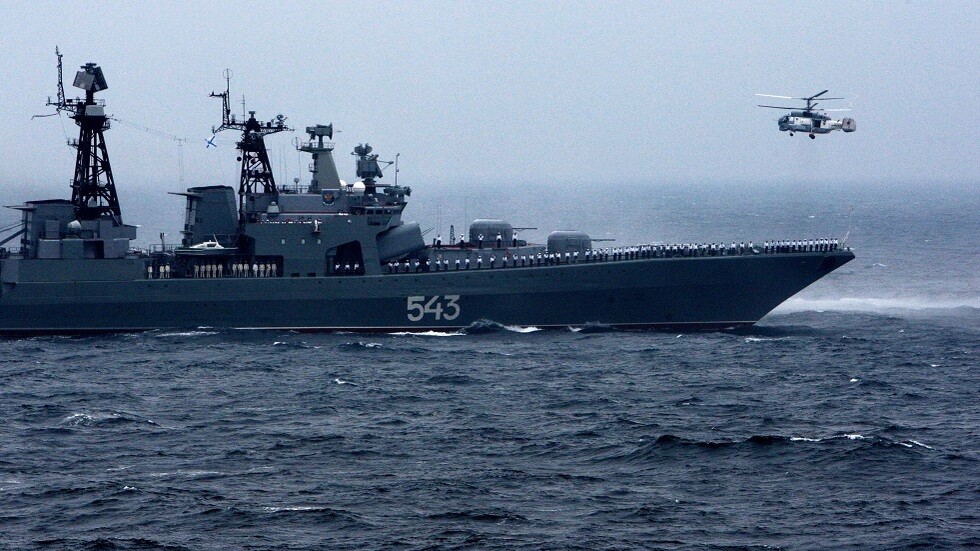 روسيا تعلن عن مناورات عسكرية لأسطولها في بحر اليابان