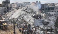 (100) شهيد فلسطيني بعد انهيار الهدنة بين حماس وإسرائيل