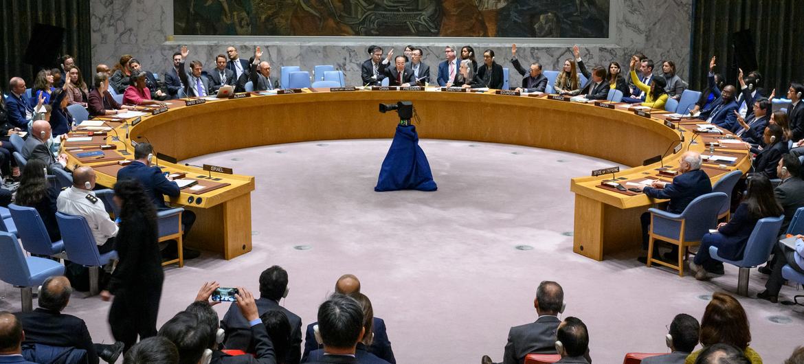 دور مجلس الأمن المعطل في الحرب الإسرائيلية على غزة