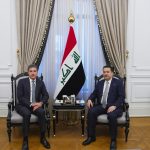 السوداني وبارزاني يبحثان “أفضل الطرق” لحل مشكلة الرواتب