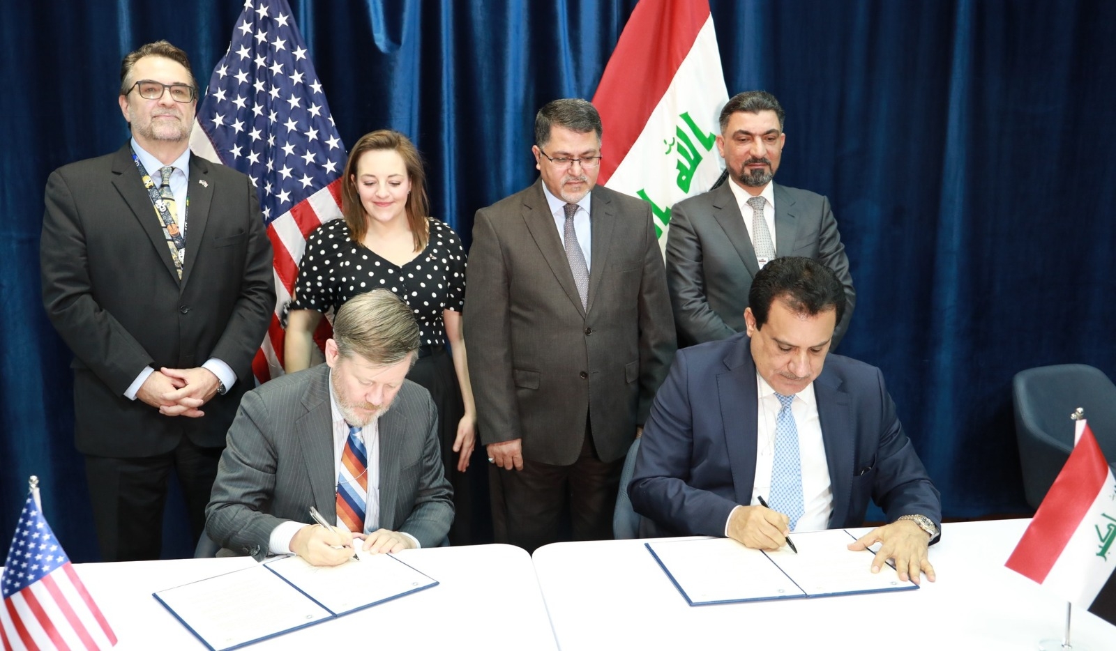 وصول وفد تجاري أمريكي يمثل (60) شركة لتوقيع عدد من الاتفاقيات