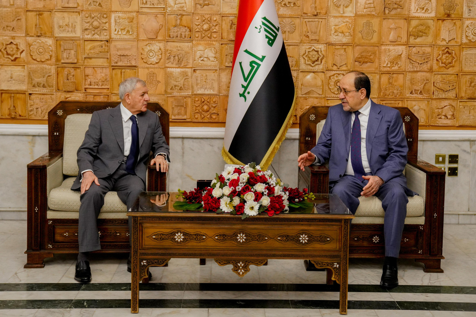 رشيد والمالكي:حماية إيران هو حماية للعراق