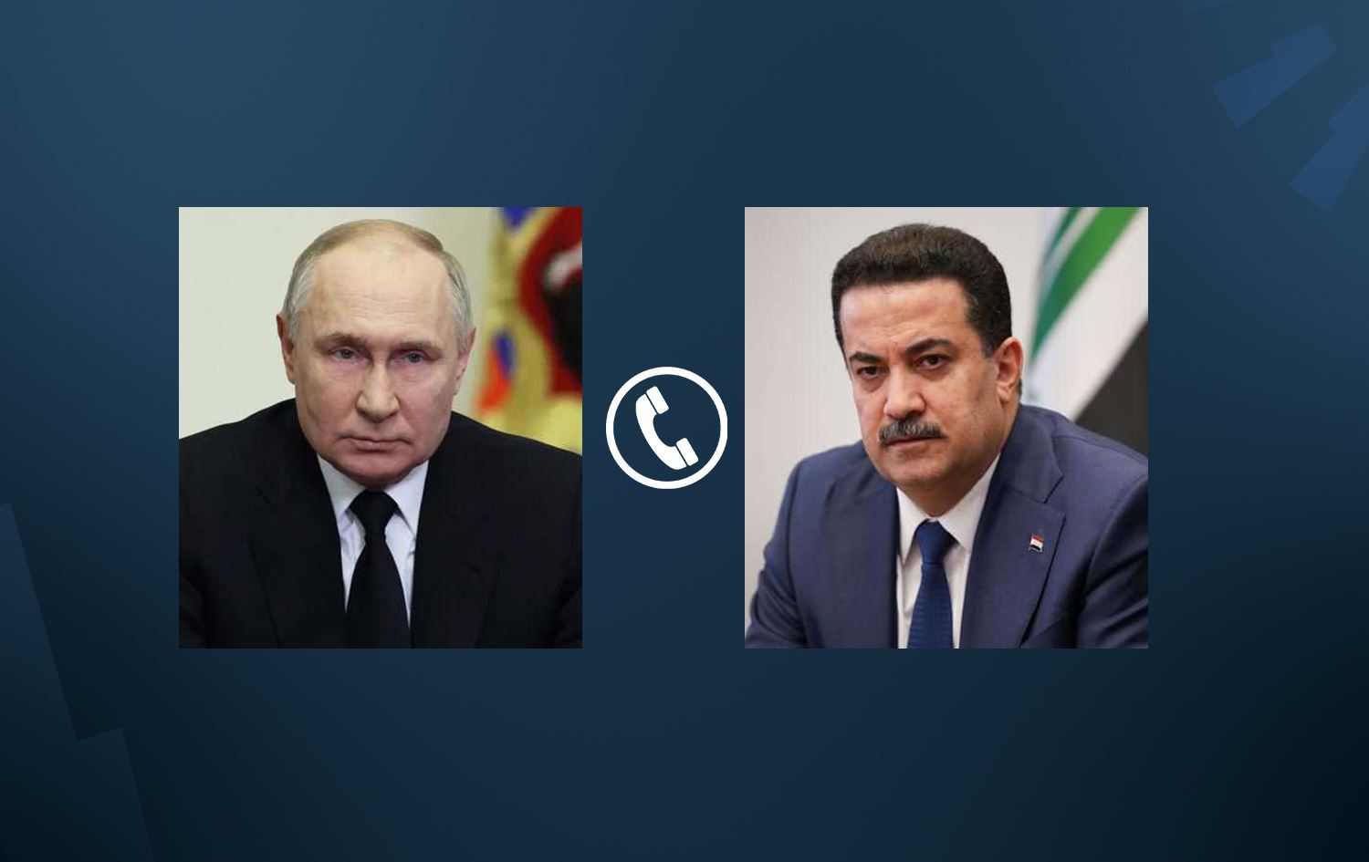 السوداني يرجو بوتين التدخل لوقف الحرب على إيران