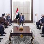 السوداني لوفد إيراني:نعمل على منع استهداف إيران الحبيبة من قبل إسرائيل