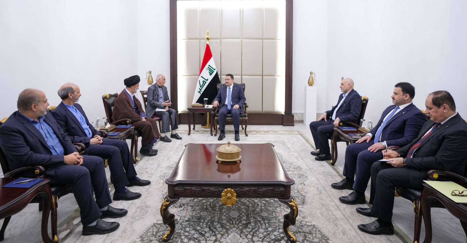 السوداني لوفد إيراني:نعمل على منع استهداف إيران الحبيبة من قبل إسرائيل