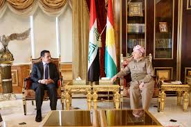 الأعرجي يؤكد مع البارزاني على حماية الحدود الإيرانية