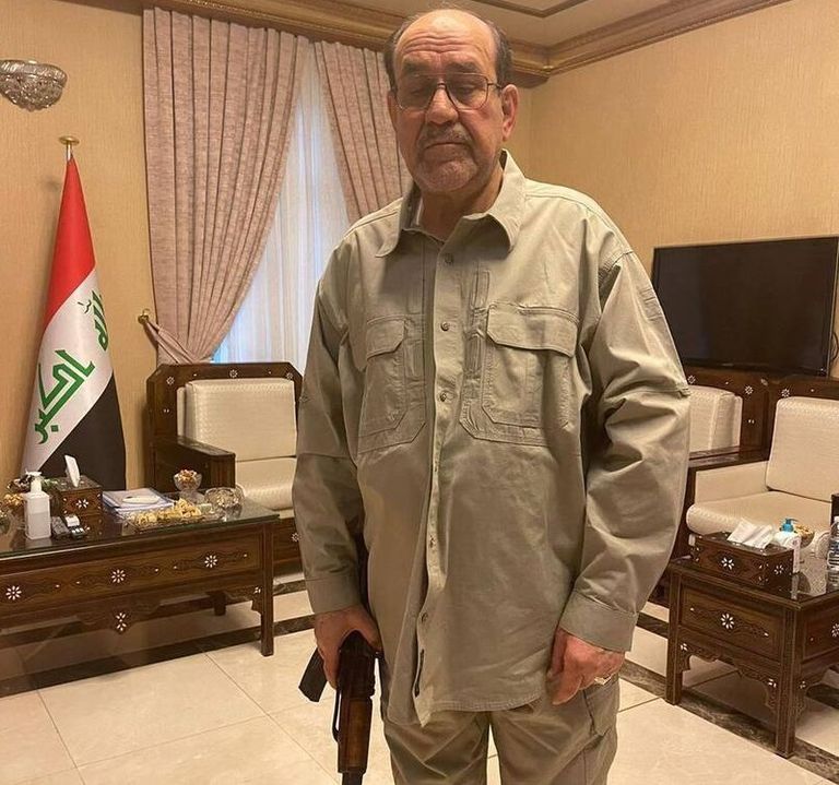 المالكي:بندقيتي جاهزة للدفاع عن الحكم الإطاري