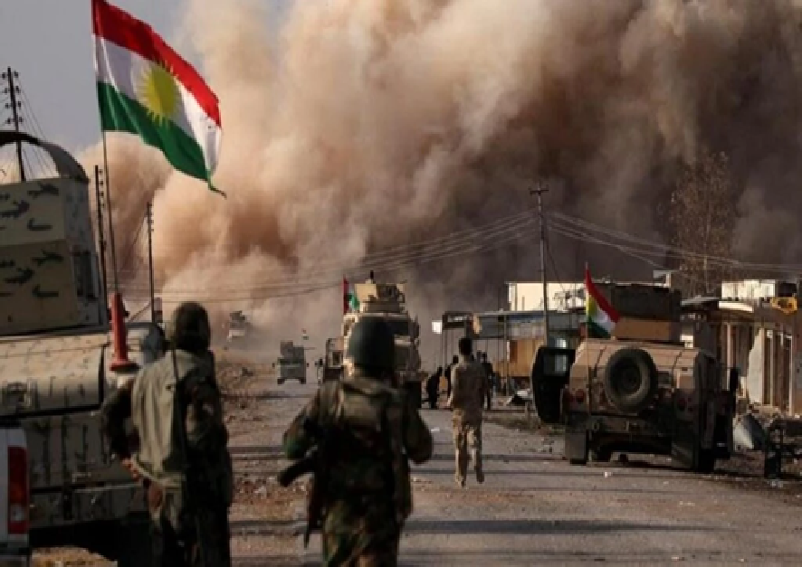 تجدد الاشتباكات المسلحة بين قوات البارزاني وعشائر كردية