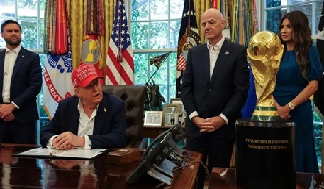 ترامب:قرعة كأس العالم 2026 ستُجرى في مركز جون كينيدي بواشنطن
