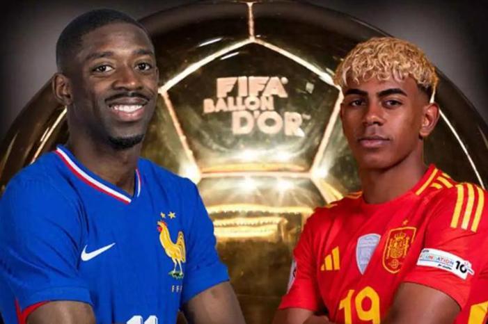 الكرة الذهبية لأفضل لاعب في العالم ستكون بين ديمبيلي ويامال