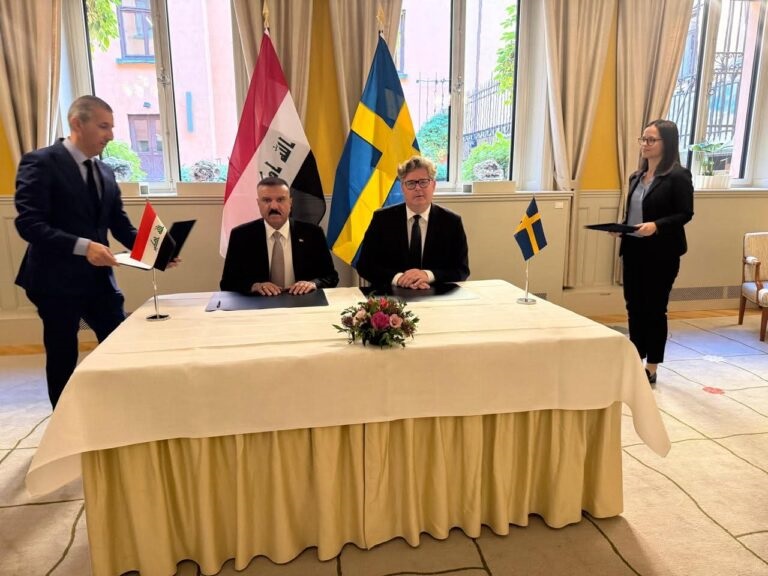 مذكرة تفاهم للتعاون بين العراق والسويد في المجال الأمني