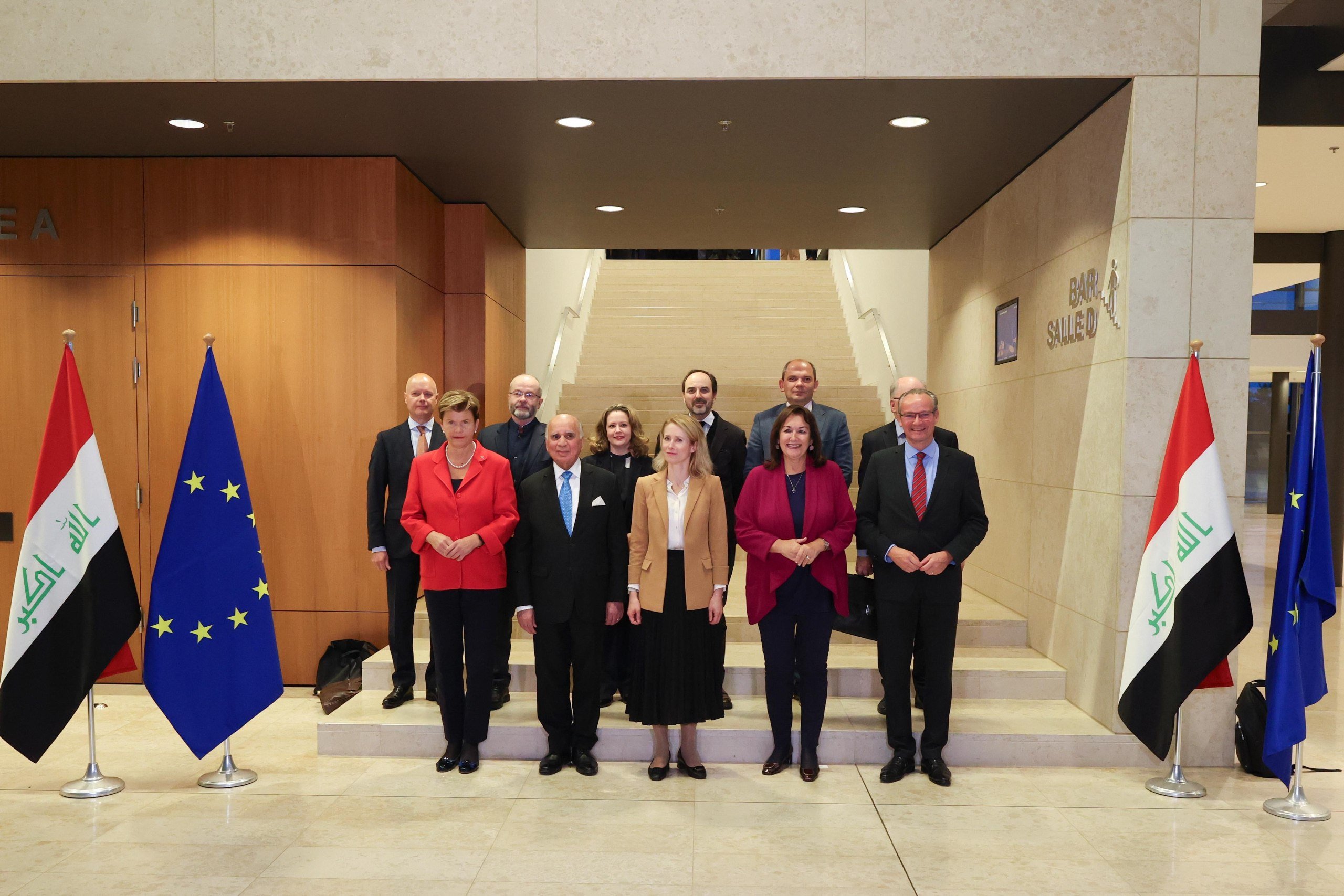الخارجية:الاتحاد الأوروبي أكد على ضرورة استقرار العراق أمنيا