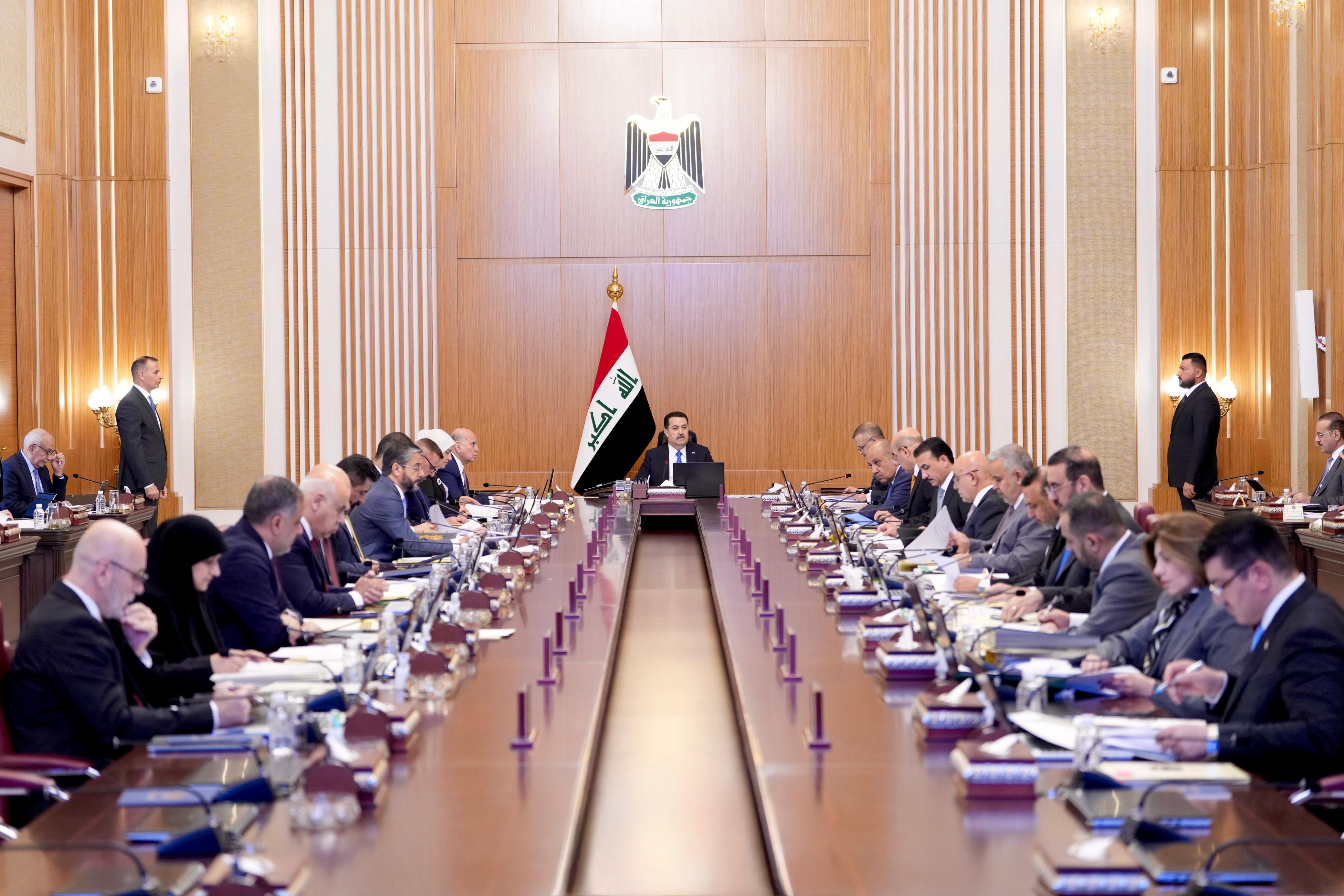 مجلس الوزراء يقر مشروع قانون تصديق اتفاقية تجنب الازدواج الضريبي بين العراق وإيران