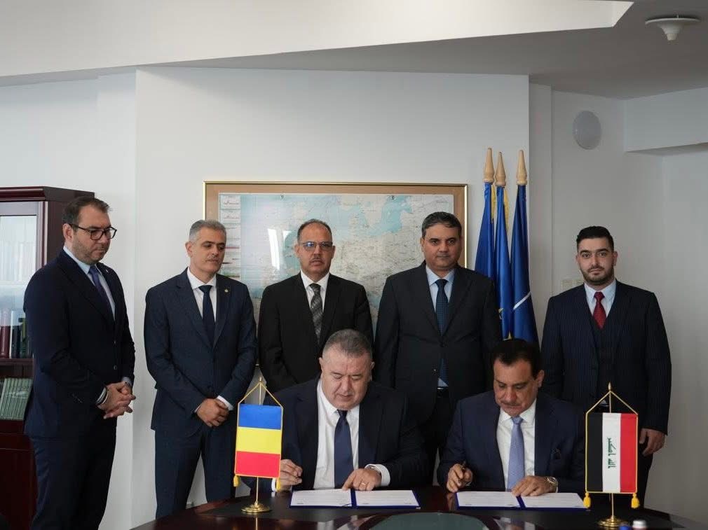 العراق ورومانيا يوقعان مذكرة تفاهم لتعزيز التعاون التجاري بين البلدين