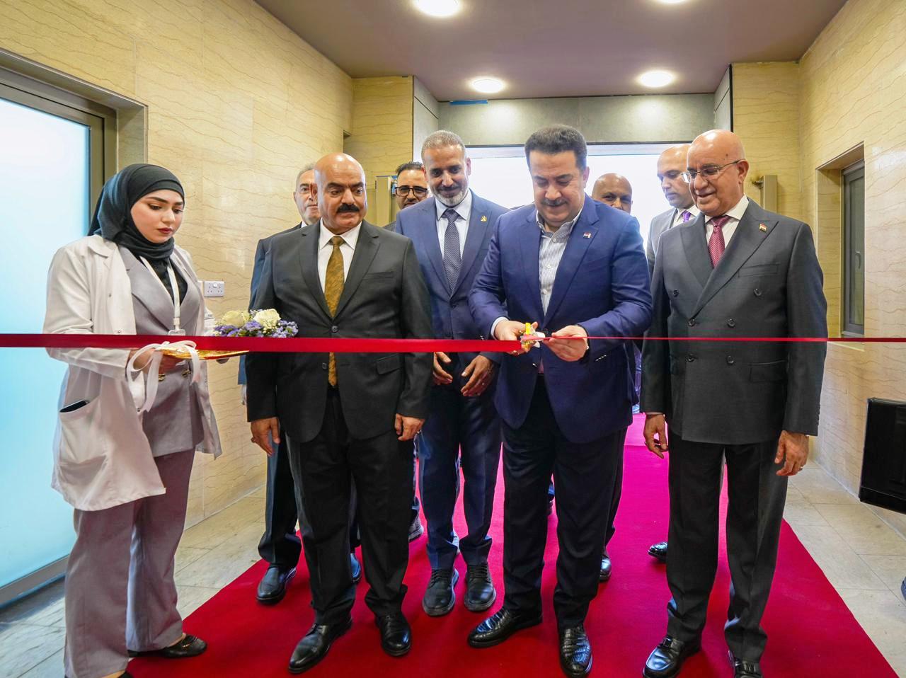 السوداني يفتتح المرحلة الثالثة لأعمال تأهيل مستشفى الطفل المركزي