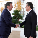 نيجيرفان يستقبل نائب وزير الخارجية الأمريكية (مايكل ريغاس)