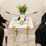 رشيد والحكيم يؤكدان على الرضا في توزيع حصص الرئاسات الثلاث