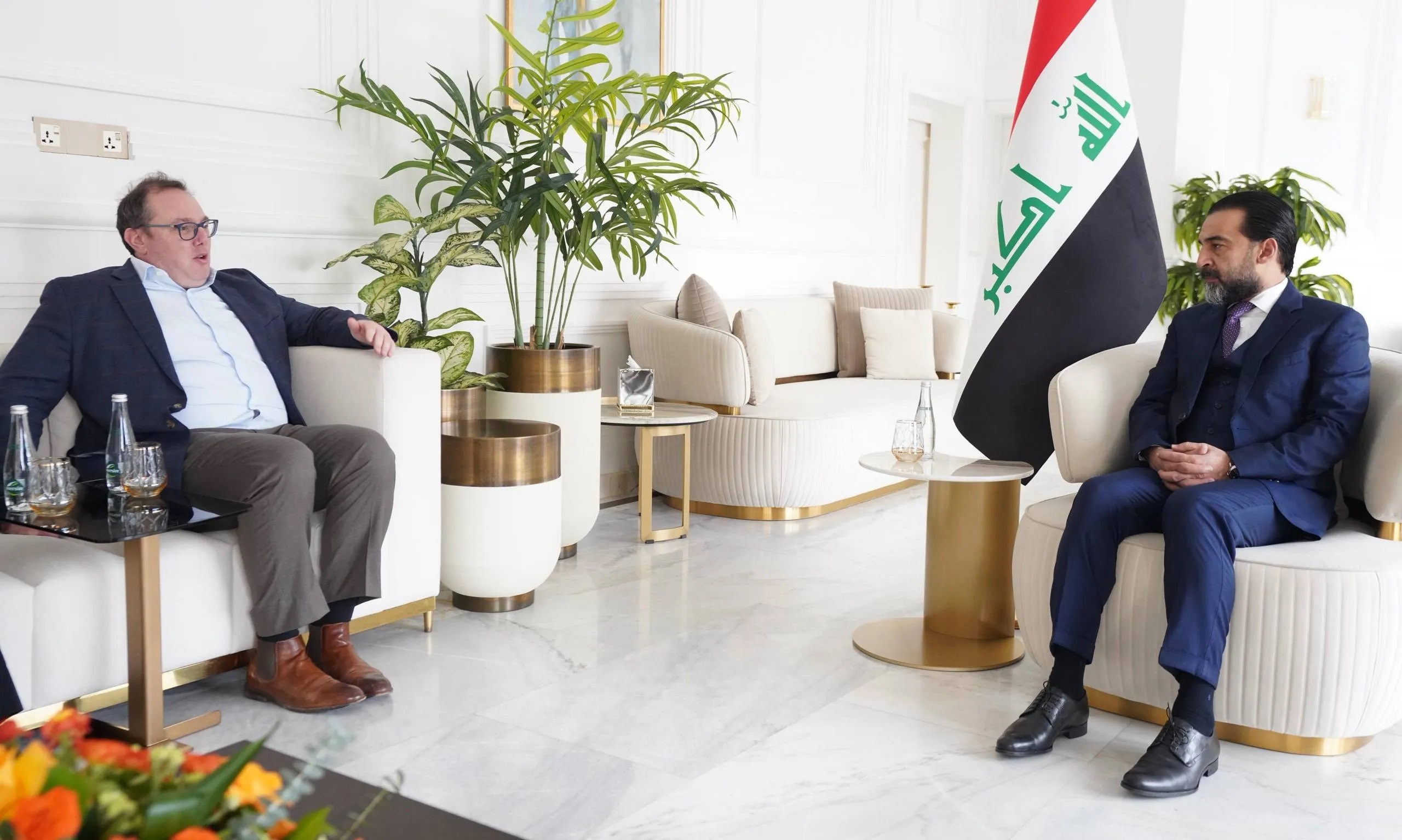 الحلبوسي وهاريس يناقشان تشكيل الحكومة المقبلة