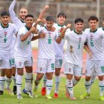 منتخب الشباب العراقي ونظيره الإماراتي في مباراة ودية