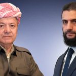 الشرع للبارزاني: الكرد مكوّن أصيل وأساسي من الشعب السوري