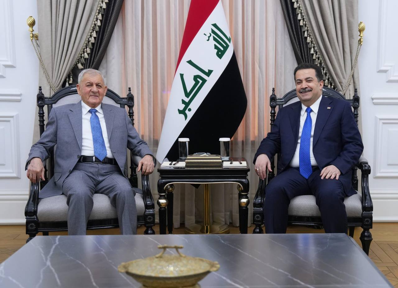 رشيد والسوداني يؤكدان على الحفاظ على وحدة الصف الوطني