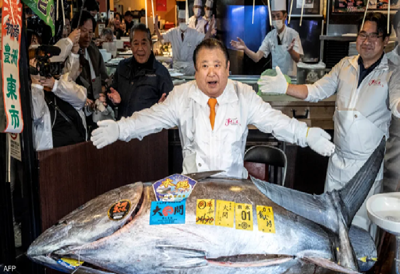 سمكة تونة بـ (3.2) ملايين دولار في طوكيو