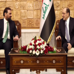 المالكي والحلبوسي يبحثان ” إكمال الاستحقاقات الدستورية”